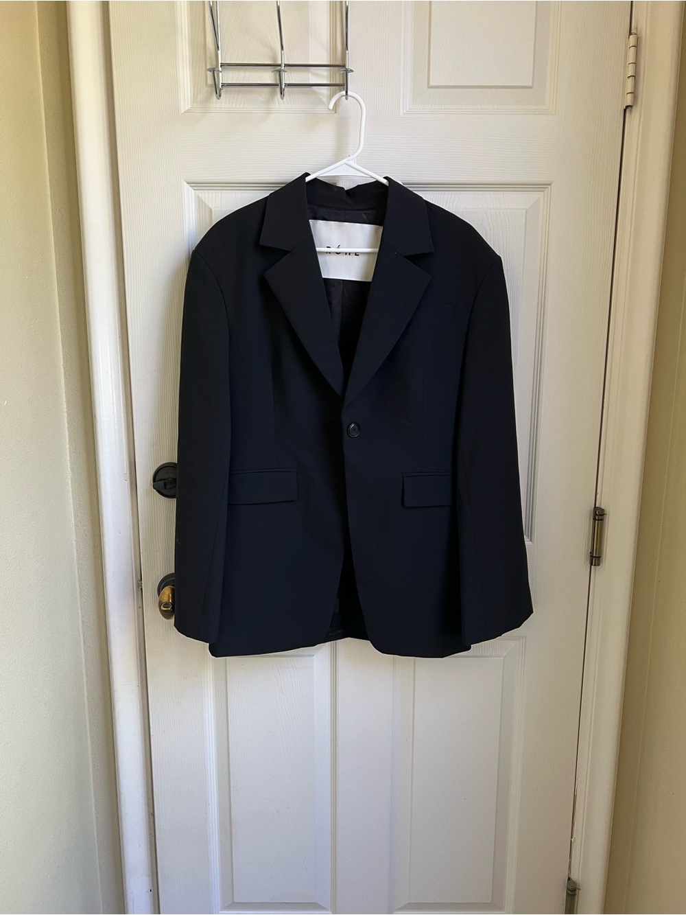 Rohe Women's Black Single-Button Blazer